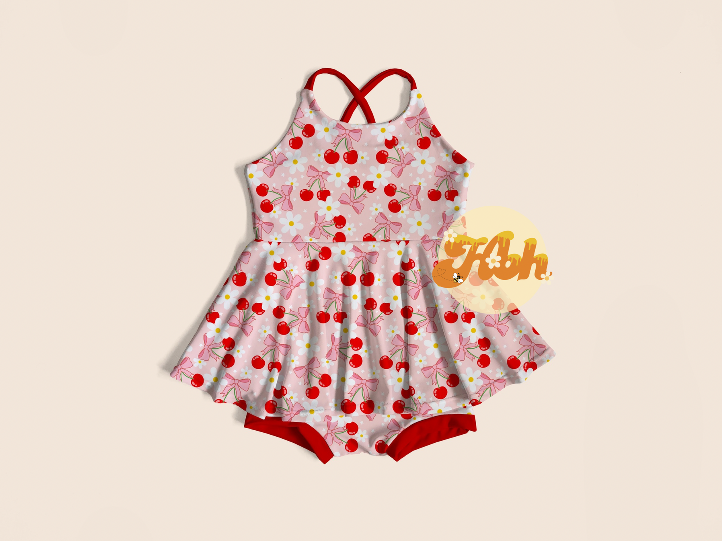 Cherry Bri Romper